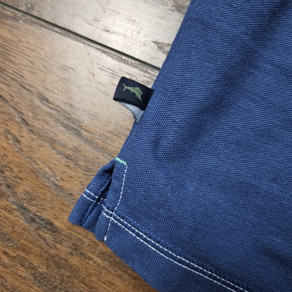 Tommy Bahama Tropicool IslandZone Pique Polo Shirt LargeSize Large GUC - Picture 6 of 7